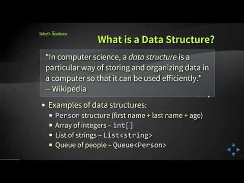 Видео: Intro to Data Structures, Algorithms and Complexity (2015) (Bulgarian) - Структури данни и алгоритми