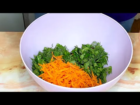 Видео: На столе столько всего, а гости едят только этот салат Из МОРКОВИ! Салат-объедение за 10 минут!