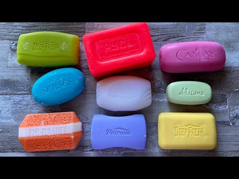 Видео: ASMR Soap cutting | Soap Carving|Резка мыла  | ASMR