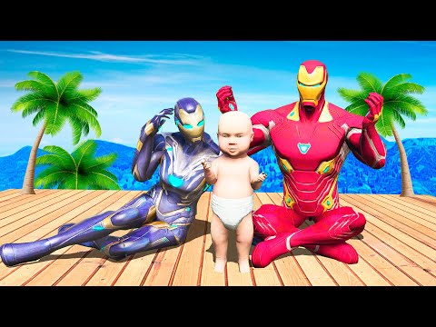 Видео: ТЕМІР АДАМ ЕНДІ ӘКЕ АТАНДЫ (GTA V)