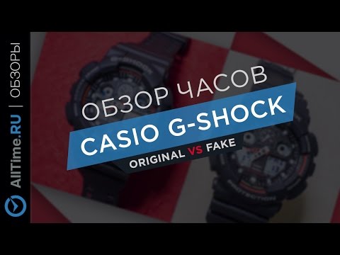Видео: Casio G-SHOCK GA-100-1A4 ОРИГИНАЛ vs. ПОДДЕЛКА (разборка, купание)