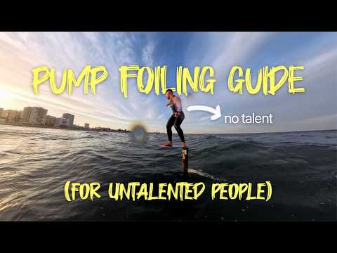 Видео: Это надежный способ добиться успеха в Pump Foiling.