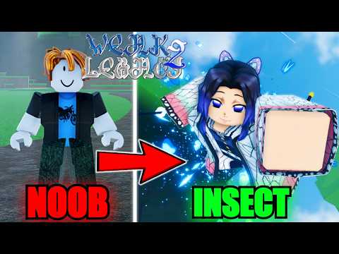 Видео: Переход от нуба к насекомодышащему Синобу Кочо в Weak Legacy 2... (Roblox)