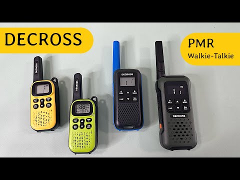 Видео: Безлицензионные радиостанции Decross. Большой обзор
