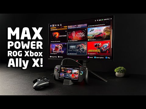 Видео: Протестировано подключение ROG XBOX ALLY X в режиме док-станции! Раскройте максимальную производи...