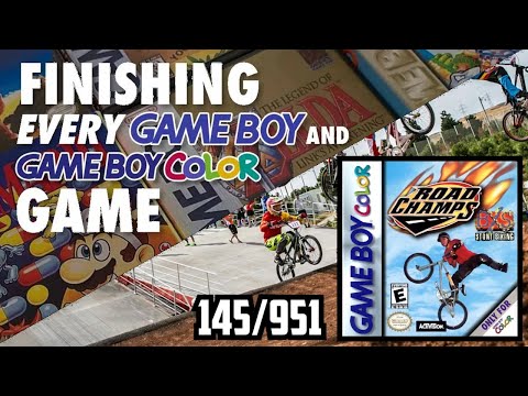 Видео: Победа во всех играх GB/GBC — Road Champs: BXS Stunt Biking (145/951)