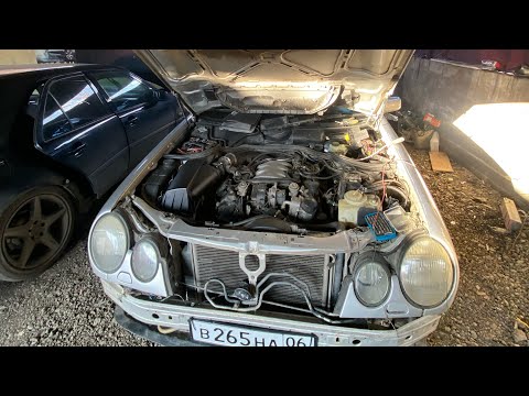 Видео: 210 мерседес постоянно крутится вентилятор исправили были 3 неисправности .