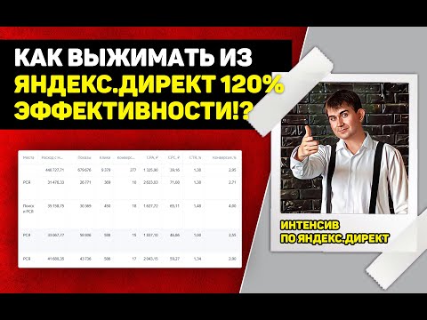 Видео: Как выжимать максимум из Яндекс Директ?