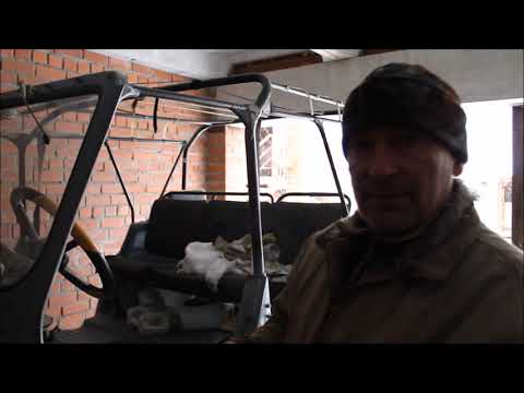 Видео: Как установить лобовое стекло в автомобиль УАЗ. Часть 82.