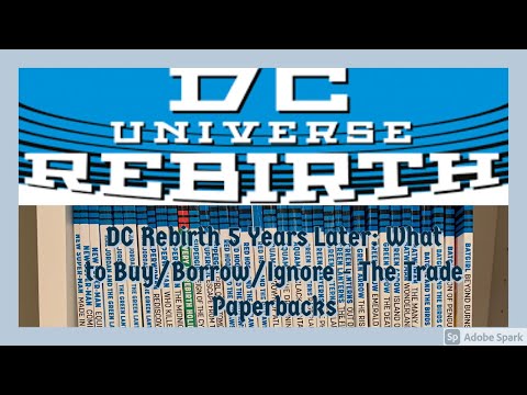 Видео: Возрождение DC 5 лет спустя: что купить/взять/игнорировать — The Trade Paperbacks