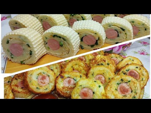Видео: КАРТОФЕЛЬНЫЕ пенёчки с сосиской в ВАФЛЕ* Простой ПЕРЕКУС* Отличная ЗАКУСКА