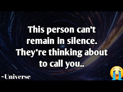 Видео: 🕊✨️Этот человек не может молчать. Он позвонит вам..| Послание Вселенной