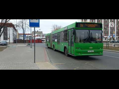 Видео: Информатор автобусного маршрута 34 //Газоаппарат - Южный//
