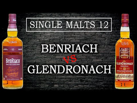 Видео: BenRiach 12 vs GlenDronach 12. Сингл-молты 12 лет: Часть 10.