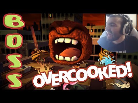 Видео: ЧУДОВИЩЕ ОТ ХРАНА! Overcooked! BOSS