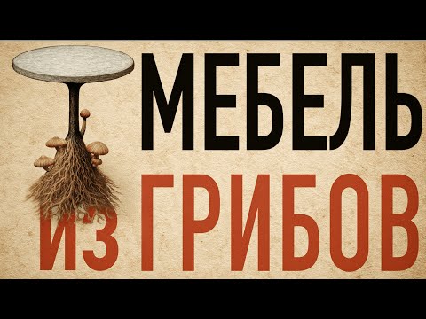 Видео: В Петербурге выращивают мебель из грибов.