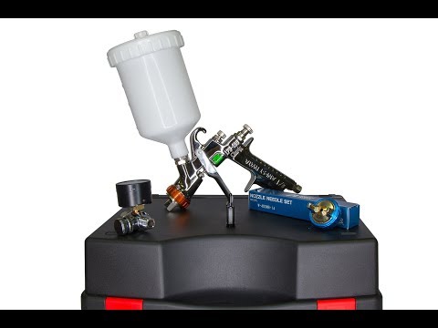 Видео: Лимитированный комплект пистолетов ANEST IWATA LVX + WB1