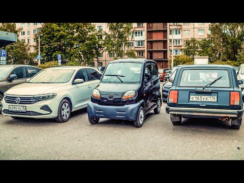 Видео: МАШИНА ДЛЯ ЛЮДЕЙ БЕЗ ДЕНЕГ. И БЕЗ КОМПЛЕКСОВ. BAJAJ QUTE.