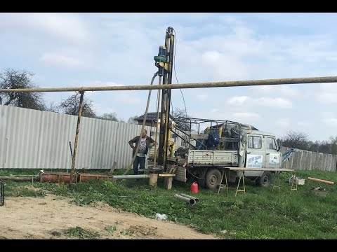 Видео: Бросили штанги на сутки в забое\Скважина на мел.