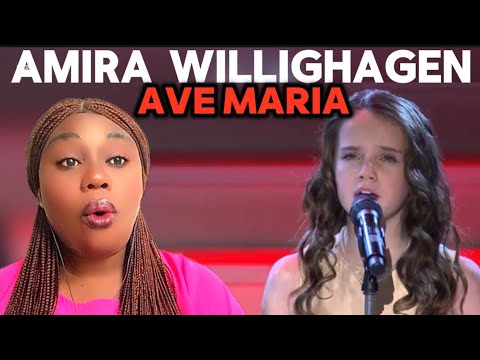 Видео: ОНА ЗАХВАТИЛА МНЕ ДЫХАНИЕ | АМИРА УИЛЛИГХАГЕН - AVE MARIA | ВИДЕОРЕАКЦИЯ