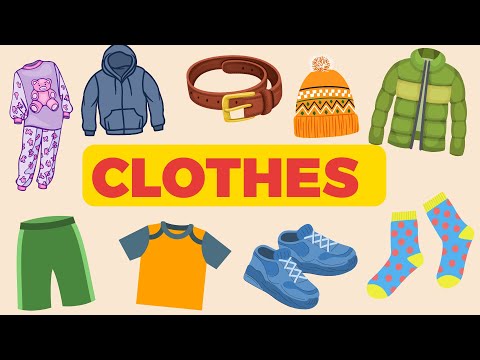 Видео: Ағылшынша киімдер | Clothes vocabulary