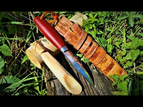 Видео: Простой проект из палочек... Вырезаем СОВИНУЮ ЛОЖКУ