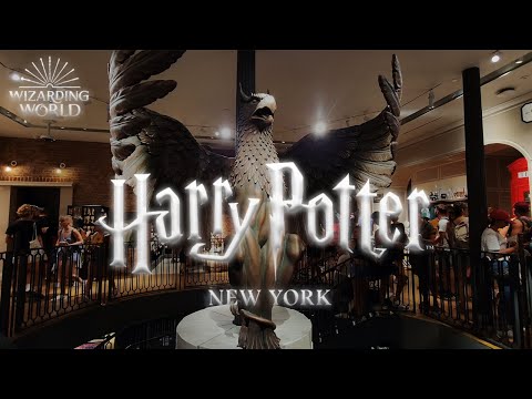 Видео: Магазин Гарри Поттер в Нью-Йорке 2023 4K