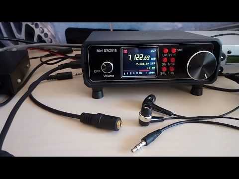 Видео: Mini SW2016 (15W) + LW 20m на уровне 2-го этажа.