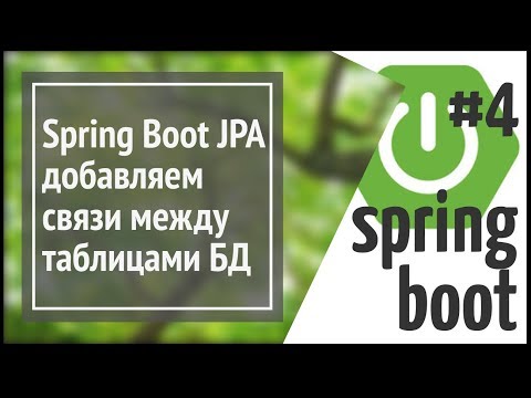 Видео: Spring Boot Jpa (Hibernate): добавляем связи между таблицами базы данных (one to many)