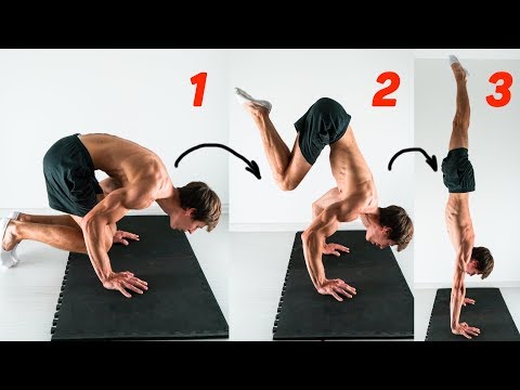 Видео: КАК ЛЕГКО ВЫЙТИ В СТОЙКУ НА РУКАХ?! Лучший заход в стойку на руках!