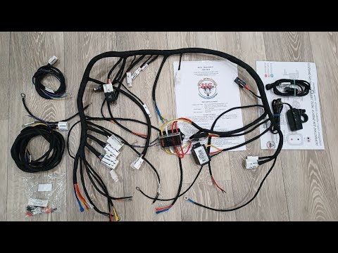 Видео: Качественная проводка для мотоцикла Урал Имз 8.103.10