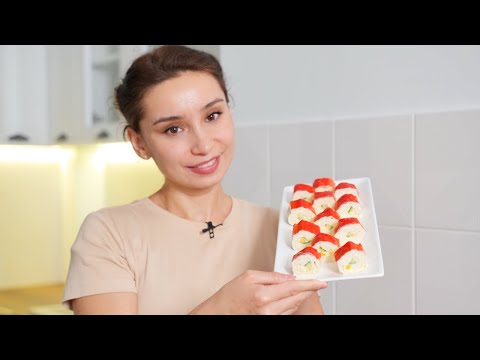 Видео: СУПЕР закуска на Новый Год за 5 минут 👍 Можно приготовить заранее! Закуска крабовые палочки