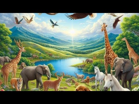 Видео: Animals in English 🦓🦌Имена животных на английском языке 🐓