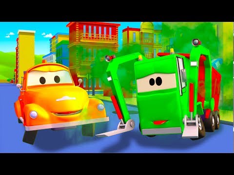 Видео: Эвакуатор Том в Автомобильный Город | Мультфильм для детей