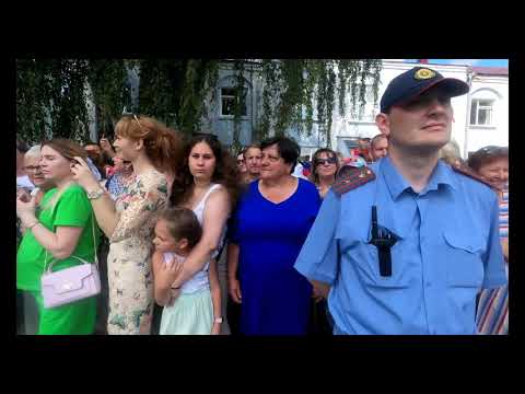 Видео: Праздничное театрализованное шествие в честь 150-летия города Осиповичи