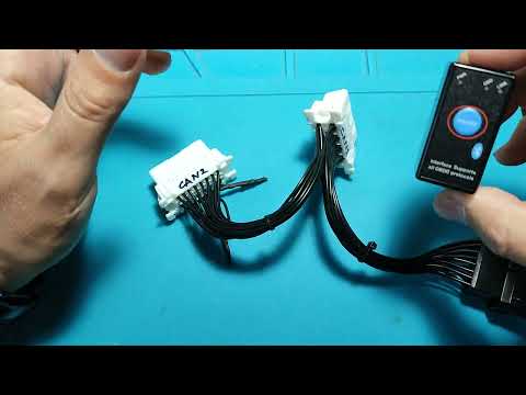 Видео: Переходник с CAN шины авто на CAN2 шину.