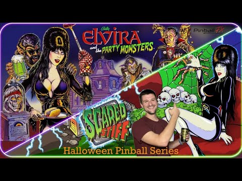 Видео: Научитесь играть в пинбол!: Scared Stiff, Elvira и Party Monsters