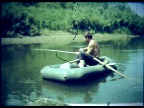 Видео: Сплав по р. Большой Кемчуг в 1982 г. Снят на кинокамеру 8 мм.