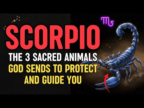 Видео: Скорпион — три священных животных, которых Бог посылает, чтобы защищать и направлять вас