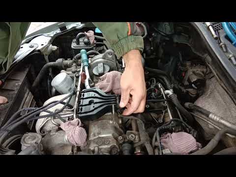 Видео: Форсунка топливная. Снятие форсунок. 1.2 TSI