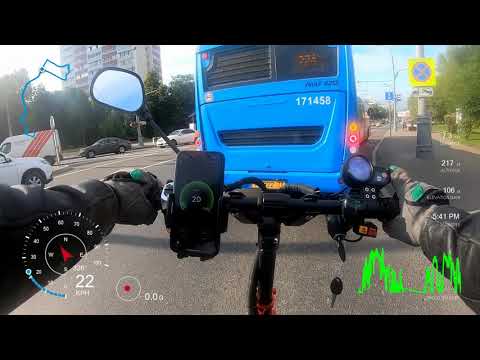 Видео: Максимальная скорость и тест-драйв по дорогам общего пользования. Yokamura GS