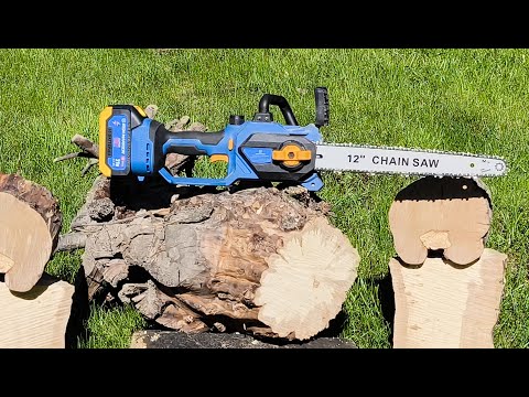 Видео: IRON WARRIOR LS-006 аккумуляторная цепная пила с шиной 12" обзор разборка тест