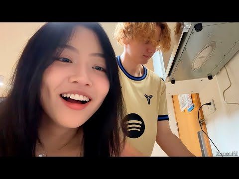 Видео: Энзай пригласил Сюсю в номер / Кукинг с китаянкой #3 | Enzzai