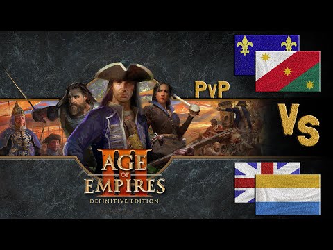 Видео: Майонезная СТРАТЕГИЯ для Победы  Age of Empires 3 DE Франция/Мексика vs Англия/Голландцы