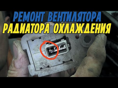 Видео: Не работает первая скорость вентилятора обдува радиатора на PEUGEOT Partner 2.0. Ремонтируем.