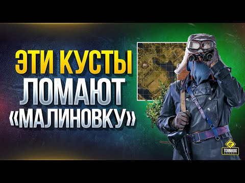 Видео: WoT Эти КУСТЫ "ЛОМАЮТ" Малиновку