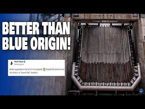 Видео: Компания Stoke Space только что представила огневой желоб на первой стартовой площадке! Готова пр...