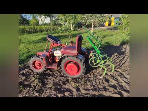 Видео: Самодельные КАРТОФЕЛЕСАЖАЛКА и КУЛЬТИВАТОР с бороной в работе.