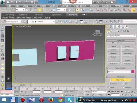 Видео: 3dmax.если не работает proboolean то применить boolean