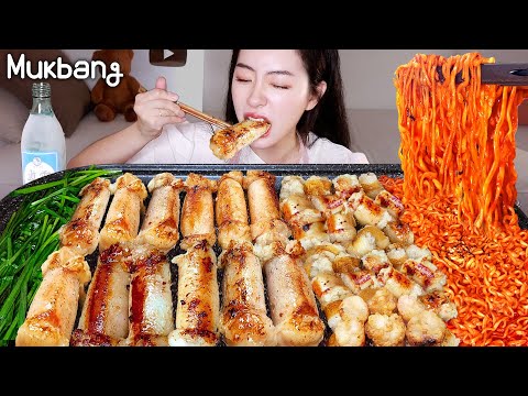 Видео: 🔥приготовленные мясные кишки и пряные мясные ☆ㅣREAL MUKBANG▶ㅣREAL SOUNDㅣASMR MUKBANGㅣEATING SHOW